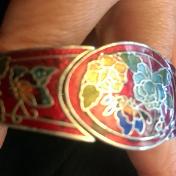 Enamelled Bangle - Picture 3 of 8
